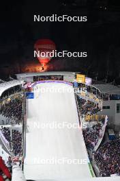 13.01.2024, Wisla, Poland (POL): feature: Stadium - FIS world cup ski jumping men, super team HS140, Wisla (POL). www.nordicfocus.com. © Reichert/NordicFocus. Every downloaded picture is fee-liable.