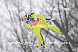 13.01.2024, Wisla, Poland (POL): Erik Belshaw (USA) - FIS world cup ski jumping men, super team HS140, Wisla (POL). www.nordicfocus.com. © Reichert/NordicFocus. Every downloaded picture is fee-liable.