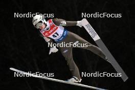 12.01.2024, Wisla, Poland (POL): Lovro Kos (SLO) - FIS world cup ski jumping men, training, Wisla (POL). www.nordicfocus.com. © Reichert/NordicFocus. Every downloaded picture is fee-liable.