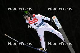 12.01.2024, Wisla, Poland (POL): Philipp Raimund (GER) - FIS world cup ski jumping men, training, Wisla (POL). www.nordicfocus.com. © Reichert/NordicFocus. Every downloaded picture is fee-liable.
