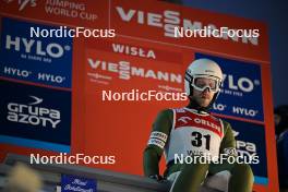 12.01.2024, Wisla, Poland (POL): Roman Koudelka (CZE) - FIS world cup ski jumping men, training, Wisla (POL). www.nordicfocus.com. © Reichert/NordicFocus. Every downloaded picture is fee-liable.