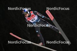 12.01.2024, Wisla, Poland (POL): Andreas Wellinger (GER) - FIS world cup ski jumping men, training, Wisla (POL). www.nordicfocus.com. © Reichert/NordicFocus. Every downloaded picture is fee-liable.