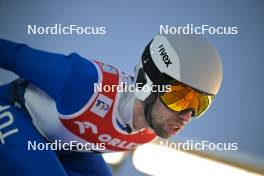 12.01.2024, Wisla, Poland (POL): Fatih Arda Ipcioglu (TUR) - FIS world cup ski jumping men, training, Wisla (POL). www.nordicfocus.com. © Reichert/NordicFocus. Every downloaded picture is fee-liable.