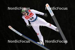 12.01.2024, Wisla, Poland (POL): Marius Lindvik (NOR) - FIS world cup ski jumping men, training, Wisla (POL). www.nordicfocus.com. © Reichert/NordicFocus. Every downloaded picture is fee-liable.
