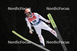12.01.2024, Wisla, Poland (POL): Jan Hoerl (AUT) - FIS world cup ski jumping men, training, Wisla (POL). www.nordicfocus.com. © Reichert/NordicFocus. Every downloaded picture is fee-liable.