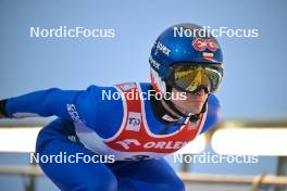 12.01.2024, Wisla, Poland (POL): Klemens Muranka (POL) - FIS world cup ski jumping men, training, Wisla (POL). www.nordicfocus.com. © Reichert/NordicFocus. Every downloaded picture is fee-liable.