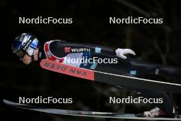 12.01.2024, Wisla, Poland (POL): Andreas Wellinger (GER) - FIS world cup ski jumping men, training, Wisla (POL). www.nordicfocus.com. © Reichert/NordicFocus. Every downloaded picture is fee-liable.