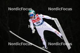 12.01.2024, Wisla, Poland (POL): Michael Hayboeck (AUT) - FIS world cup ski jumping men, training, Wisla (POL). www.nordicfocus.com. © Reichert/NordicFocus. Every downloaded picture is fee-liable.