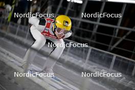 16.01.2024, Szczyrk, Poland (POL): Eetu Nousiainen (FIN) - FIS world cup ski jumping men, training, Szczyrk (POL). www.nordicfocus.com. © Reichert/NordicFocus. Every downloaded picture is fee-liable.