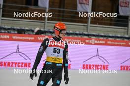 16.01.2024, Szczyrk, Poland (POL): Karl Geiger (GER) - FIS world cup ski jumping men, training, Szczyrk (POL). www.nordicfocus.com. © Reichert/NordicFocus. Every downloaded picture is fee-liable.