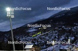 16.01.2024, Szczyrk, Poland (POL): Tate Frantz (USA) - FIS world cup ski jumping men, training, Szczyrk (POL). www.nordicfocus.com. © Reichert/NordicFocus. Every downloaded picture is fee-liable.