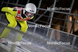 16.01.2024, Szczyrk, Poland (POL): Erik Belshaw (USA) - FIS world cup ski jumping men, training, Szczyrk (POL). www.nordicfocus.com. © Reichert/NordicFocus. Every downloaded picture is fee-liable.