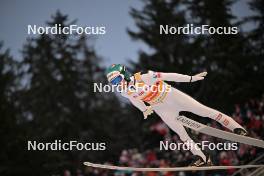 20.01.2024, Zakopane, Poland (POL): Michael Hayboeck (AUT) - FIS world cup ski jumping men, team HS140, Zakopane (POL). www.nordicfocus.com. © Reichert/NordicFocus. Every downloaded picture is fee-liable.