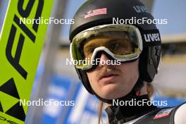02.02.2024, Willingen, Germany (GER): Kevin Bickner (USA) - FIS world cup ski jumping men, training, Willingen (GER). www.nordicfocus.com. © Reichert/NordicFocus. Every downloaded picture is fee-liable
