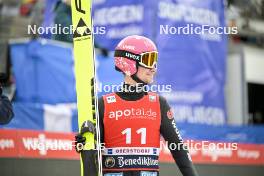 24.02.2024, Oberstdorf, Germany (GER): Felix Hoffmann (GER) - FIS world cup ski jumping men, individual HS235, Oberstdorf (GER). www.nordicfocus.com. © Reichert/NordicFocus. Every downloaded picture is fee-liable