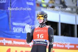 24.02.2024, Oberstdorf, Germany (GER): Alex Insam (ITA) - FIS world cup ski jumping men, individual HS235, Oberstdorf (GER). www.nordicfocus.com. © Reichert/NordicFocus. Every downloaded picture is fee-liable