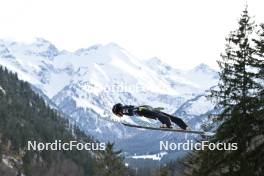 24.02.2024, Oberstdorf, Germany (GER): Valentin Foubert (FRA) - FIS world cup ski jumping men, individual HS235, Oberstdorf (GER). www.nordicfocus.com. © Reichert/NordicFocus. Every downloaded picture is fee-liable
