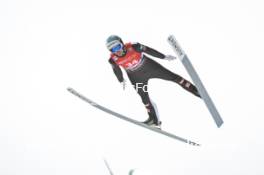 24.02.2024, Oberstdorf, Germany (GER): Michael Hayboeck (AUT) - FIS world cup ski jumping men, individual HS235, Oberstdorf (GER). www.nordicfocus.com. © Reichert/NordicFocus. Every downloaded picture is fee-liable