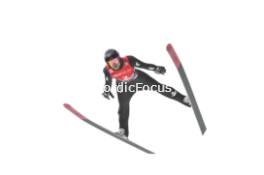24.02.2024, Oberstdorf, Germany (GER): Casey Larson (USA) - FIS world cup ski jumping men, individual HS235, Oberstdorf (GER). www.nordicfocus.com. © Reichert/NordicFocus. Every downloaded picture is fee-liable