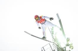 24.02.2024, Oberstdorf, Germany (GER): Manuel Fettner (AUT) - FIS world cup ski jumping men, individual HS235, Oberstdorf (GER). www.nordicfocus.com. © Reichert/NordicFocus. Every downloaded picture is fee-liable