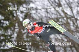 24.02.2024, Oberstdorf, Germany (GER): Kristoffer Eriksen Sundal (NOR) - FIS world cup ski jumping men, individual HS235, Oberstdorf (GER). www.nordicfocus.com. © Reichert/NordicFocus. Every downloaded picture is fee-liable