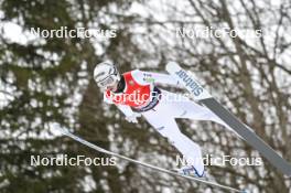 24.02.2024, Oberstdorf, Germany (GER): Zak Mogel (SLO) - FIS world cup ski jumping men, individual HS235, Oberstdorf (GER). www.nordicfocus.com. © Reichert/NordicFocus. Every downloaded picture is fee-liable