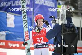 24.02.2024, Oberstdorf, Germany (GER): Manuel Fettner (AUT) - FIS world cup ski jumping men, individual HS235, Oberstdorf (GER). www.nordicfocus.com. © Reichert/NordicFocus. Every downloaded picture is fee-liable