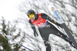 24.02.2024, Oberstdorf, Germany (GER): Alex Insam (ITA) - FIS world cup ski jumping men, individual HS235, Oberstdorf (GER). www.nordicfocus.com. © Reichert/NordicFocus. Every downloaded picture is fee-liable