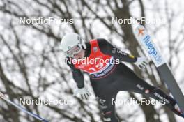 24.02.2024, Oberstdorf, Germany (GER): Giovanni Bresadola (ITA) - FIS world cup ski jumping men, individual HS235, Oberstdorf (GER). www.nordicfocus.com. © Reichert/NordicFocus. Every downloaded picture is fee-liable