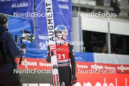 24.02.2024, Oberstdorf, Germany (GER): Daniel Tschofenig (AUT) - FIS world cup ski jumping men, individual HS235, Oberstdorf (GER). www.nordicfocus.com. © Reichert/NordicFocus. Every downloaded picture is fee-liable