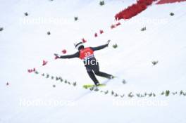 24.02.2024, Oberstdorf, Germany (GER): Kristoffer Eriksen Sundal (NOR) - FIS world cup ski jumping men, individual HS235, Oberstdorf (GER). www.nordicfocus.com. © Reichert/NordicFocus. Every downloaded picture is fee-liable