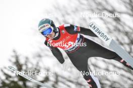 24.02.2024, Oberstdorf, Germany (GER): Michael Hayboeck (AUT) - FIS world cup ski jumping men, individual HS235, Oberstdorf (GER). www.nordicfocus.com. © Reichert/NordicFocus. Every downloaded picture is fee-liable
