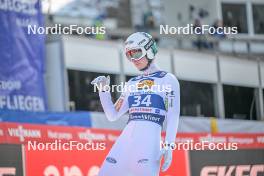 25.02.2024, Oberstdorf, Germany (GER): Lovro Kos (SLO) - FIS world cup ski jumping men, individual HS235, Oberstdorf (GER). www.nordicfocus.com. © Reichert/NordicFocus. Every downloaded picture is fee-liable