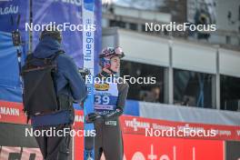 25.02.2024, Oberstdorf, Germany (GER): Marius Lindvik (NOR) - FIS world cup ski jumping men, individual HS235, Oberstdorf (GER). www.nordicfocus.com. © Reichert/NordicFocus. Every downloaded picture is fee-liable