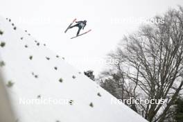 23.02.2024, Oberstdorf, Germany (GER): Andreas Wellinger (GER) - FIS world cup ski jumping men, super team HS235, Oberstdorf (GER). www.nordicfocus.com. © Reichert/NordicFocus. Every downloaded picture is fee-liable