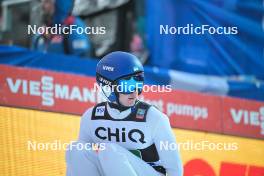23.02.2024, Oberstdorf, Germany (GER): Yevhen Marusiak (UKR) - FIS world cup ski jumping men, super team HS235, Oberstdorf (GER). www.nordicfocus.com. © Reichert/NordicFocus. Every downloaded picture is fee-liable