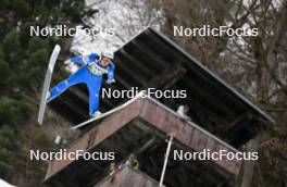 23.02.2024, Oberstdorf, Germany (GER): Domen Prevc (SLO) - FIS world cup ski jumping men, super team HS235, Oberstdorf (GER). www.nordicfocus.com. © Reichert/NordicFocus. Every downloaded picture is fee-liable