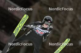 23.02.2024, Oberstdorf, Germany (GER): Tate Frantz (USA) - FIS world cup ski jumping men, super team HS235, Oberstdorf (GER). www.nordicfocus.com. © Reichert/NordicFocus. Every downloaded picture is fee-liable