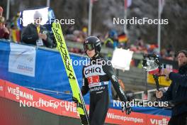 23.02.2024, Oberstdorf, Germany (GER): Tate Frantz (USA) - FIS world cup ski jumping men, super team HS235, Oberstdorf (GER). www.nordicfocus.com. © Reichert/NordicFocus. Every downloaded picture is fee-liable