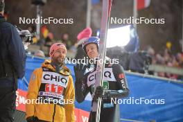 23.02.2024, Oberstdorf, Germany (GER): Pius Paschke (GER), Andreas Wellinger (GER), (l-r)  - FIS world cup ski jumping men, super team HS235, Oberstdorf (GER). www.nordicfocus.com. © Reichert/NordicFocus. Every downloaded picture is fee-liable