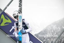 23.02.2024, Oberstdorf, Germany (GER): Lovro Kos (SLO) - FIS world cup ski jumping men, training, Oberstdorf (GER). www.nordicfocus.com. © Reichert/NordicFocus. Every downloaded picture is fee-liable