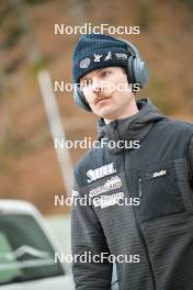 22.02.2024, Oberstdorf, Germany (GER): Casey Larson (USA) - FIS world cup ski jumping men, training, Oberstdorf (GER). www.nordicfocus.com. © Reichert/NordicFocus. Every downloaded picture is fee-liable