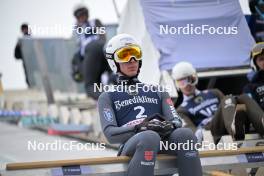 23.02.2024, Oberstdorf, Germany (GER): Luca Roth (GER) - FIS world cup ski jumping men, training, Oberstdorf (GER). www.nordicfocus.com. © Reichert/NordicFocus. Every downloaded picture is fee-liable
