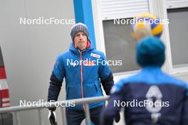 22.02.2024, Oberstdorf, Germany (GER): Michael Hayboeck (AUT) - FIS world cup ski jumping men, training, Oberstdorf (GER). www.nordicfocus.com. © Reichert/NordicFocus. Every downloaded picture is fee-liable