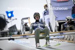 23.02.2024, Oberstdorf, Germany (GER): Kevin Bickner (USA) - FIS world cup ski jumping men, training, Oberstdorf (GER). www.nordicfocus.com. © Reichert/NordicFocus. Every downloaded picture is fee-liable