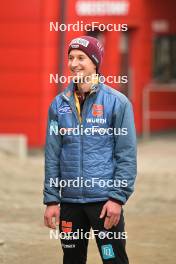 22.02.2024, Oberstdorf, Germany (GER): Felix Hoffmann (GER) - FIS world cup ski jumping men, training, Oberstdorf (GER). www.nordicfocus.com. © Reichert/NordicFocus. Every downloaded picture is fee-liable