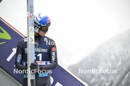 23.02.2024, Oberstdorf, Germany (GER): Andreas Wellinger (GER) - FIS world cup ski jumping men, training, Oberstdorf (GER). www.nordicfocus.com. © Reichert/NordicFocus. Every downloaded picture is fee-liable