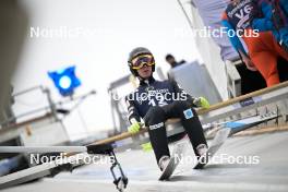 23.02.2024, Oberstdorf, Germany (GER): Valentin Foubert (FRA) - FIS world cup ski jumping men, training, Oberstdorf (GER). www.nordicfocus.com. © Reichert/NordicFocus. Every downloaded picture is fee-liable