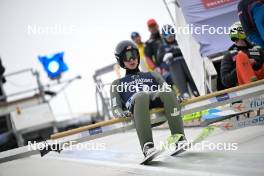 23.02.2024, Oberstdorf, Germany (GER): Tate Frantz (USA) - FIS world cup ski jumping men, training, Oberstdorf (GER). www.nordicfocus.com. © Reichert/NordicFocus. Every downloaded picture is fee-liable