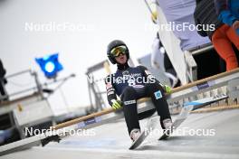 23.02.2024, Oberstdorf, Germany (GER): Jules Chervet (FRA) - FIS world cup ski jumping men, training, Oberstdorf (GER). www.nordicfocus.com. © Reichert/NordicFocus. Every downloaded picture is fee-liable